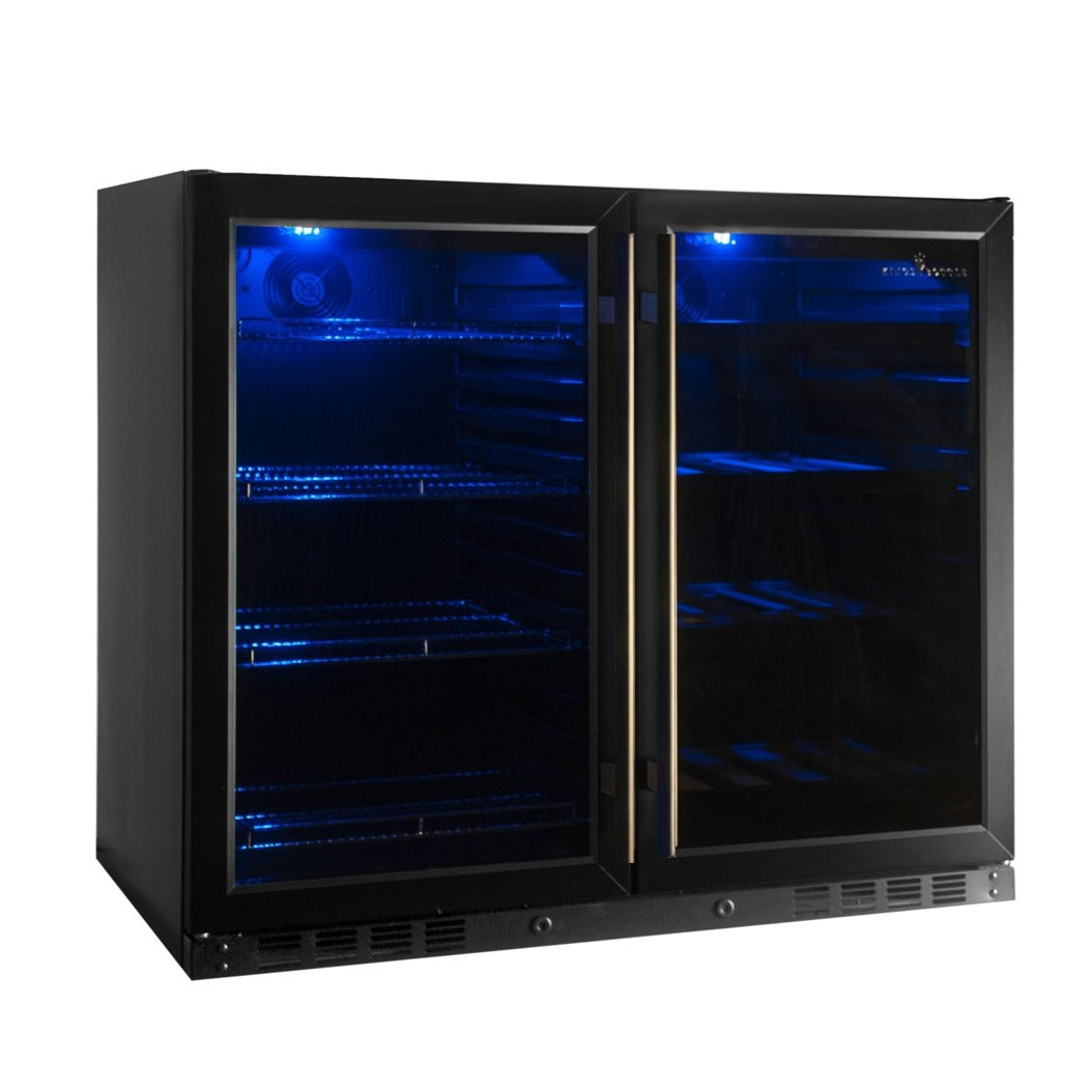 KingsBottle 39-Inch Dual-Zone Wine & Beverage Center
