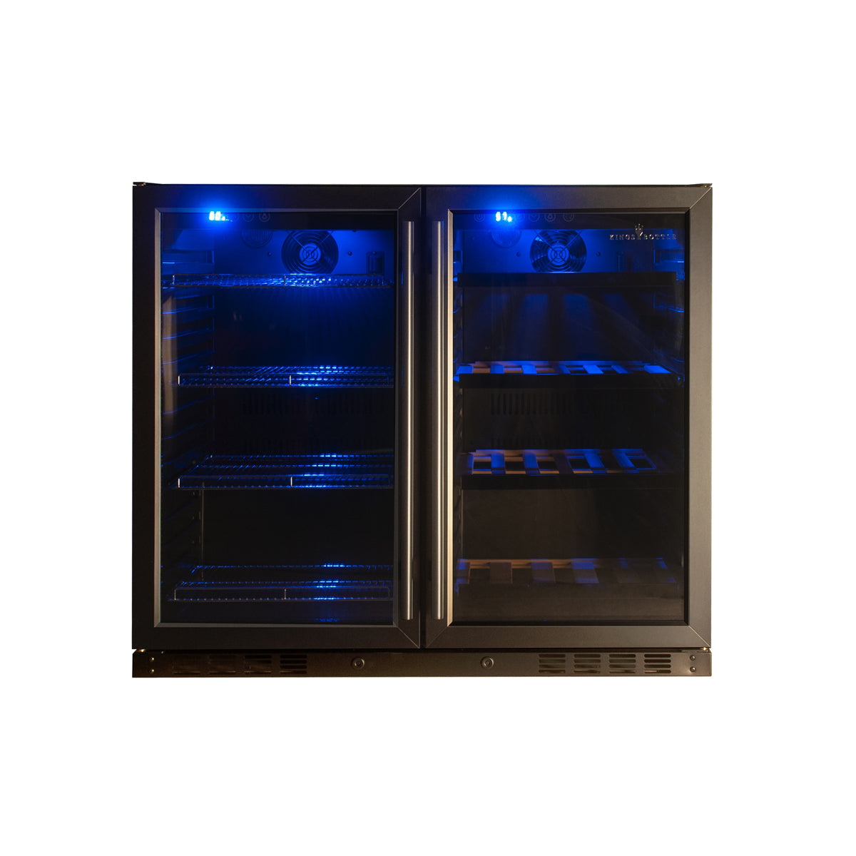 KingsBottle 39-Inch Dual-Zone Wine & Beverage Center