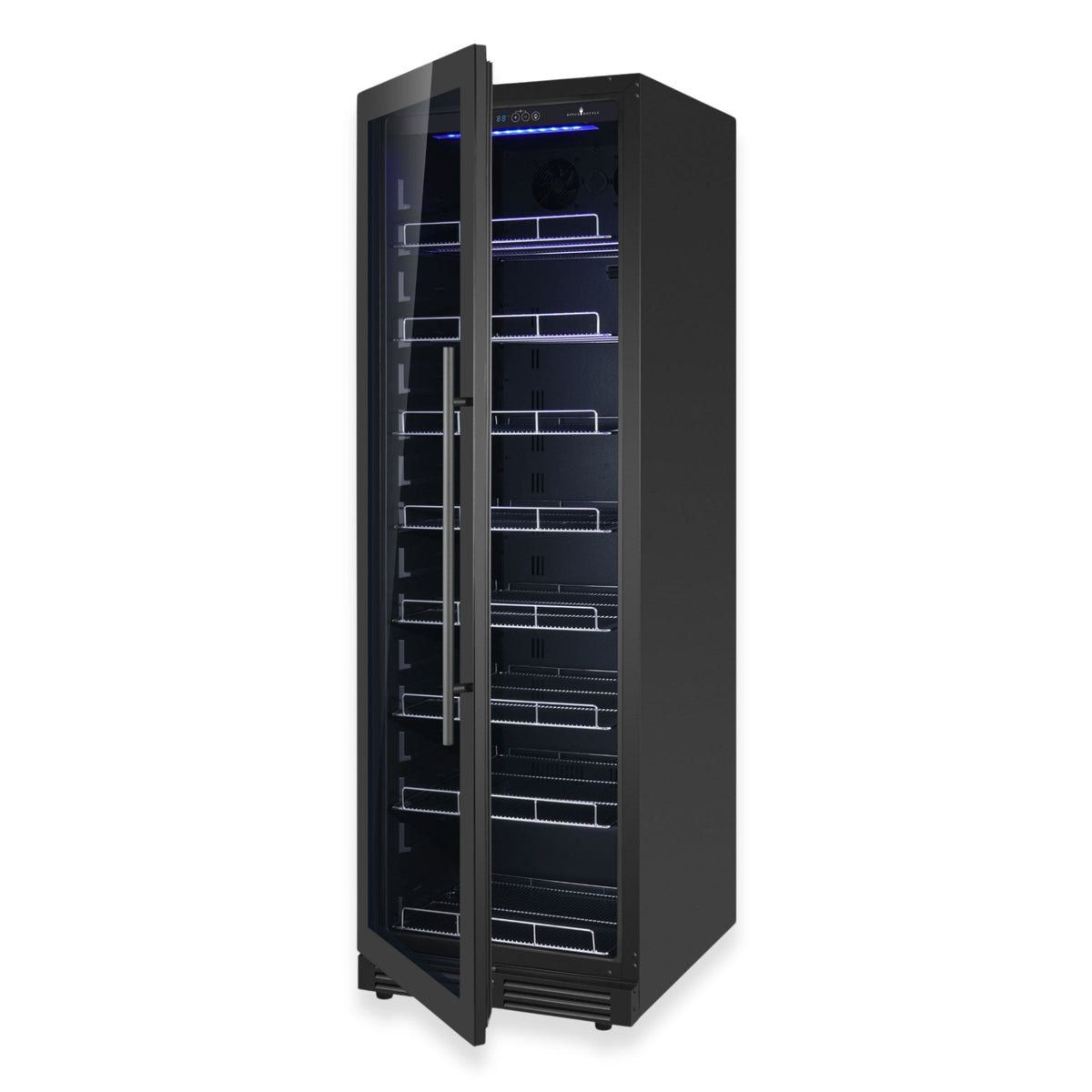 KingsBottle 72-Inch Upright Beverage Refrigerator with Low-E Glass Door