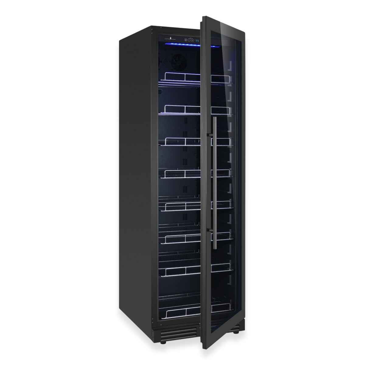 KingsBottle 72-Inch Upright Beverage Refrigerator with Low-E Glass Door