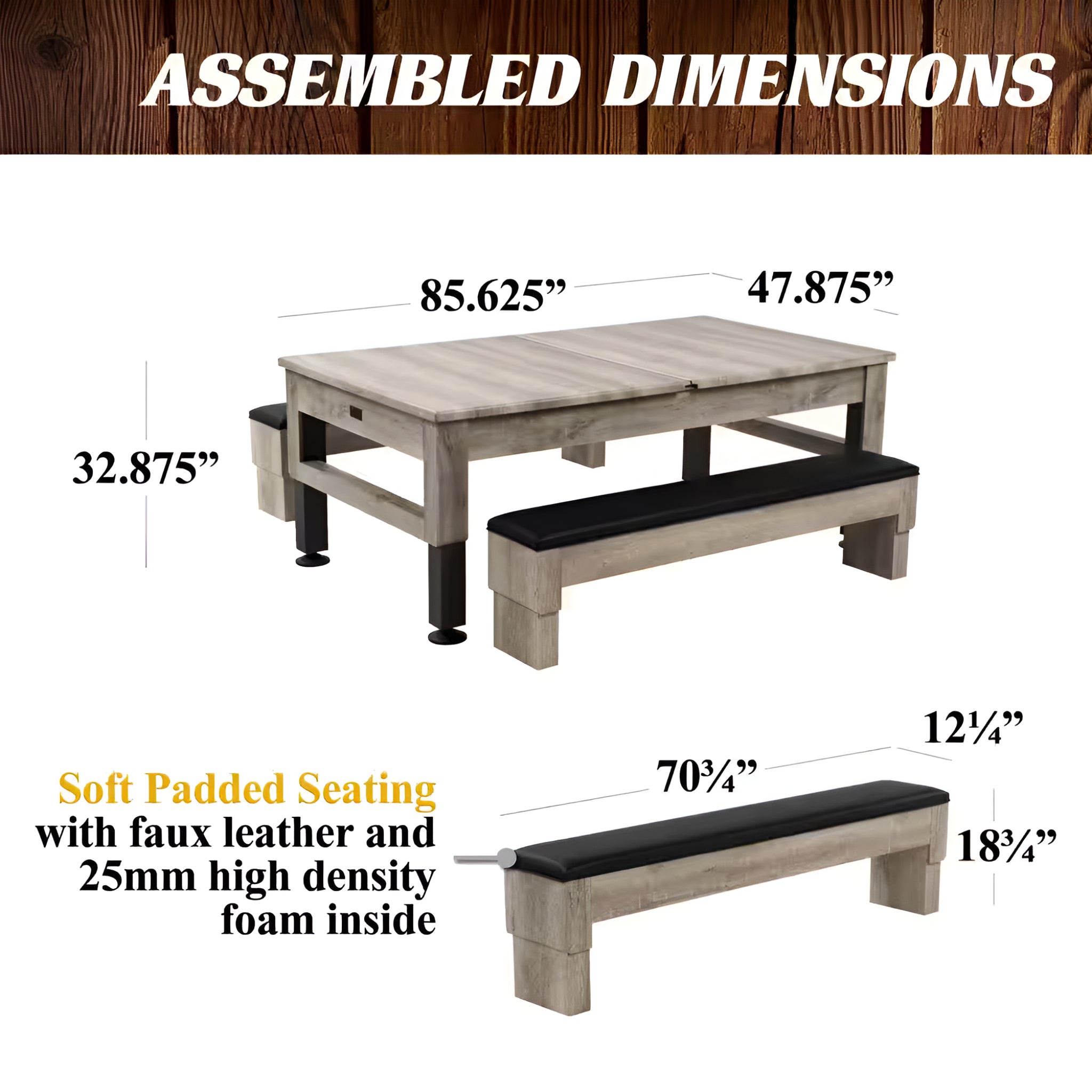 Westmont Multi-Game Pool Table with Accessories