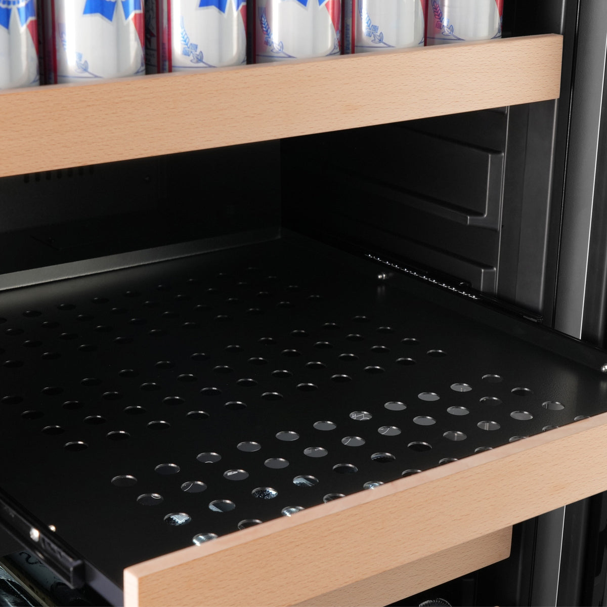 KingsBottle 47-Inch Upright Dual-Zone Wine & Beverage Center