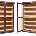 Bermuda Cigar Humidor Cabinet – 4,000 Count Cherry Finish