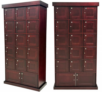 Cigar Locker Cabinet – Cherry 5,000 Count Commercial Cigar Storage Cabinet