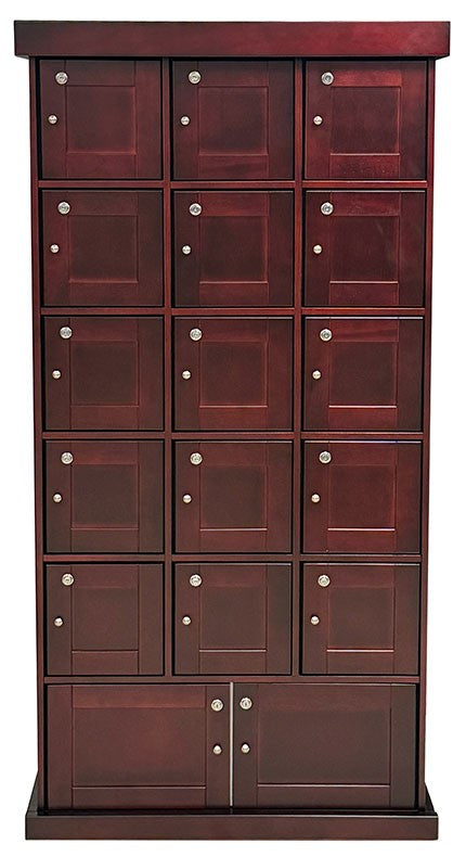 Cigar Locker Cabinet – Cherry 5,000 Count Commercial Cigar Storage Cabinet