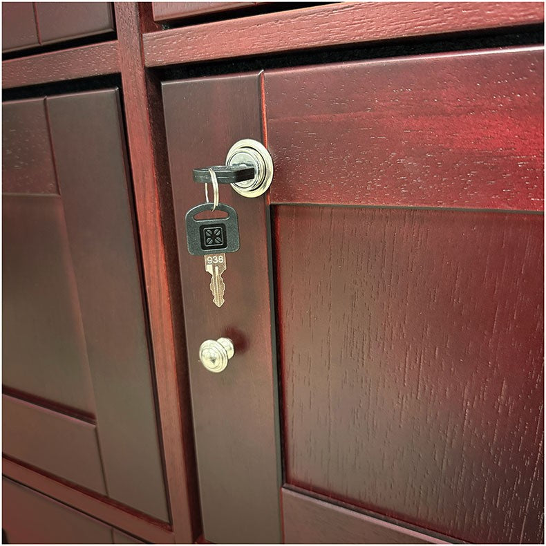 Cigar Locker Cabinet – Cherry 5,000 Count Commercial Cigar Storage Cabinet