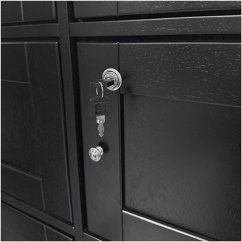 Cigar Locker Cabinet – Black 5,000 Count Commercial Cigar Storage Cabinet
